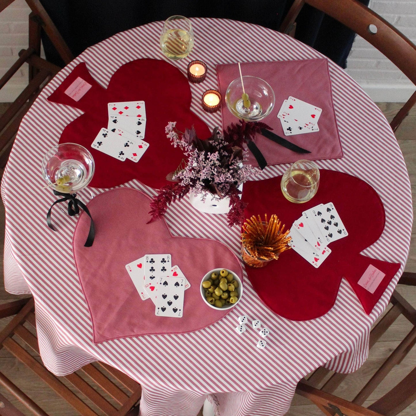 Queen of Hearts Placemat Set