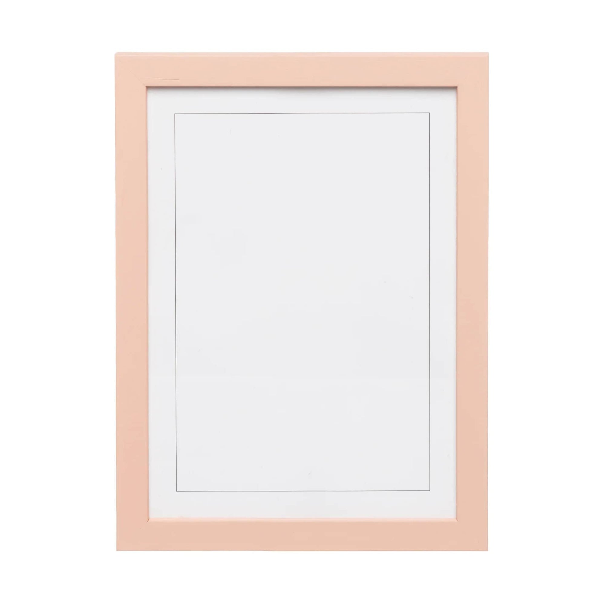 Plaster Pink Solid Wood Frame