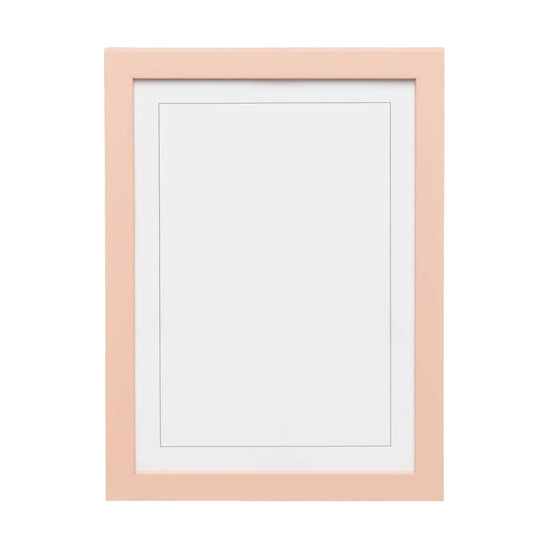 Plaster Pink Solid Wood Frame