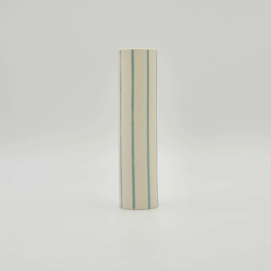 Striped Vase Turquoise