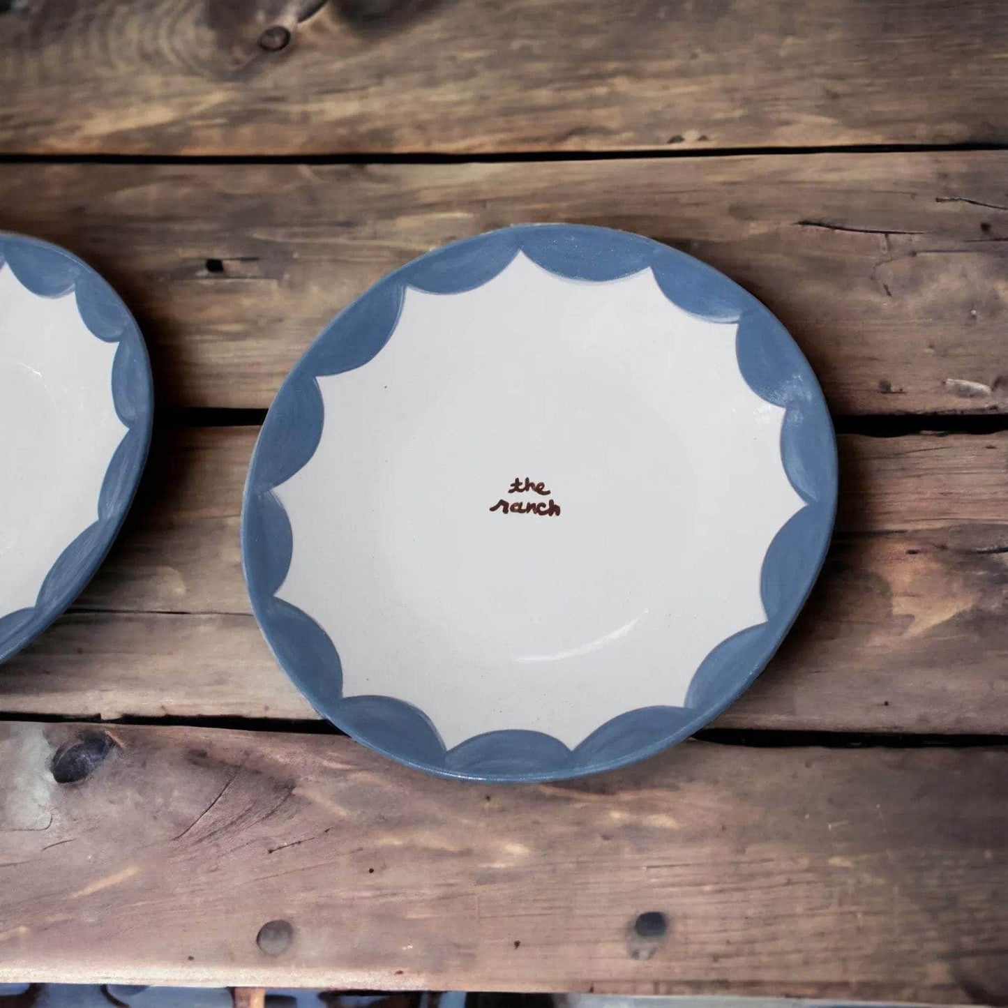 "The Ranch" Hand-painted Plates | Set of Two