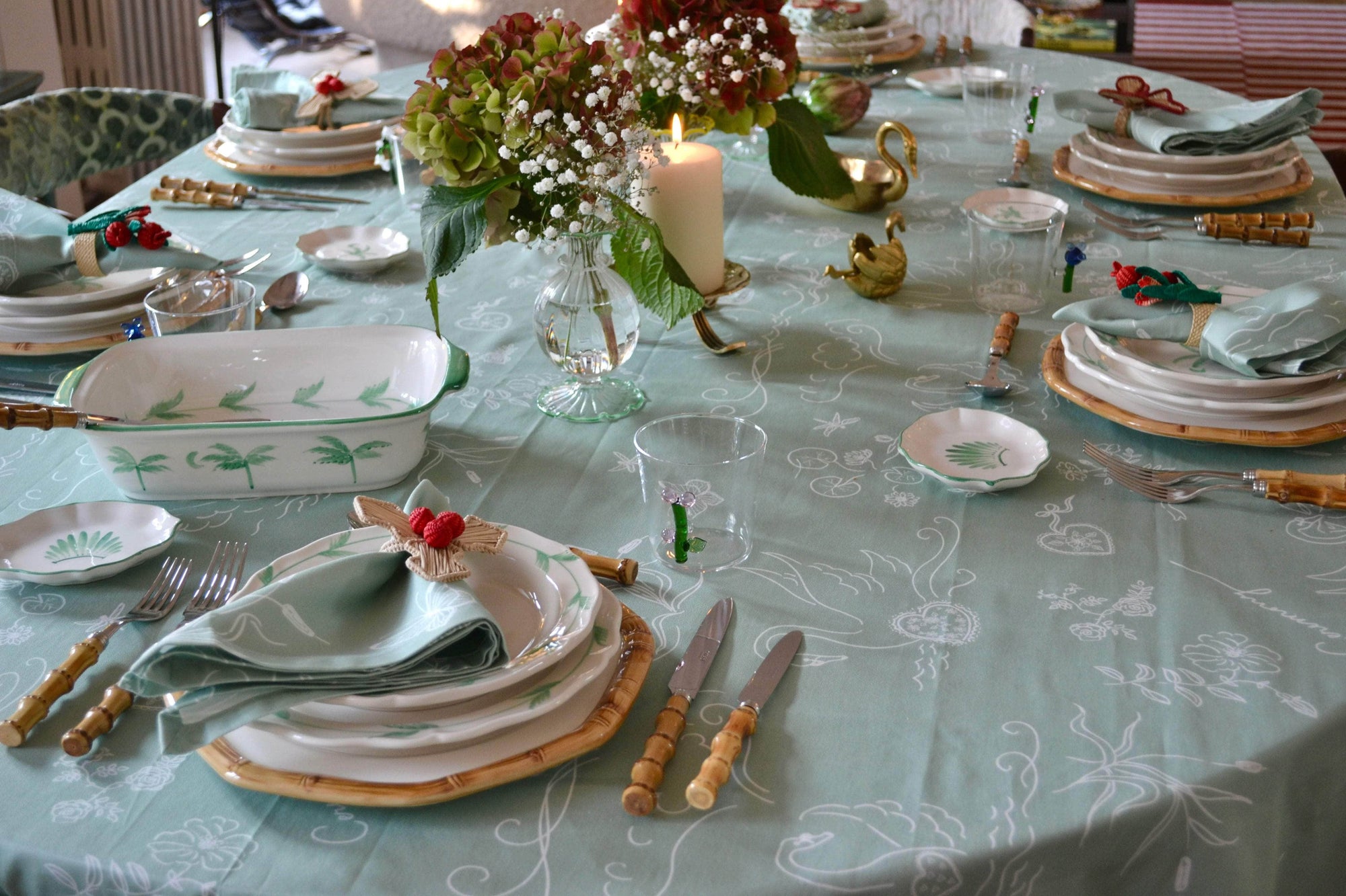 Swan Lake Tablecloth