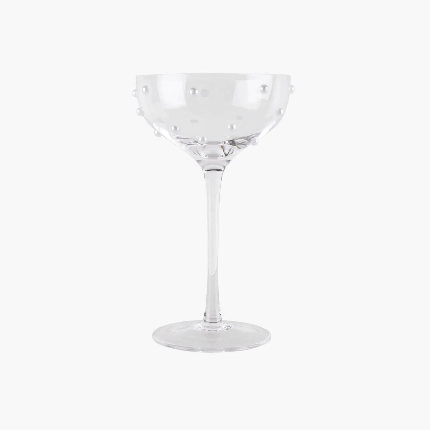 Lepelclub Pearl Glass Coupe - Clear