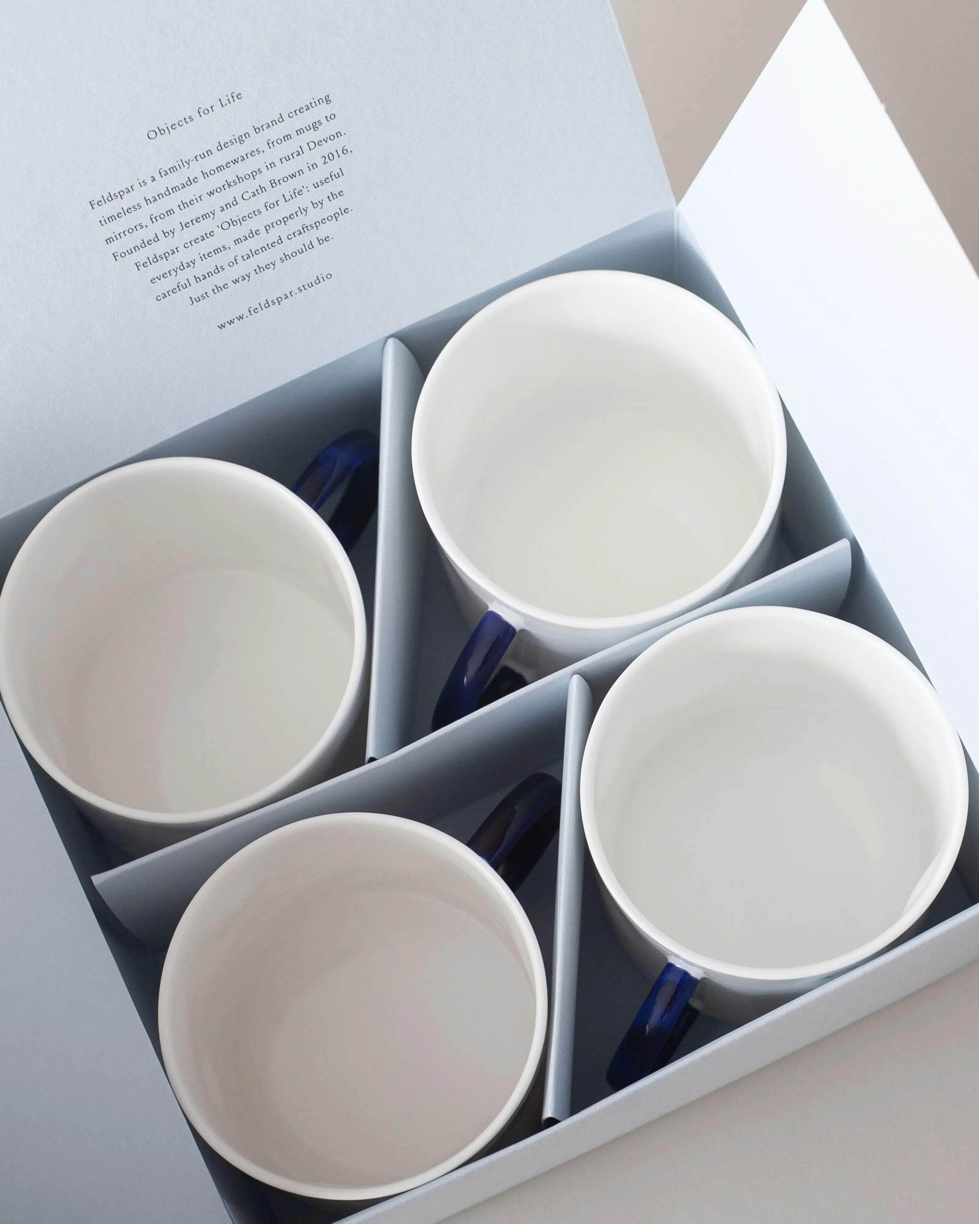 Set of Four 12oz Tea Mugs
