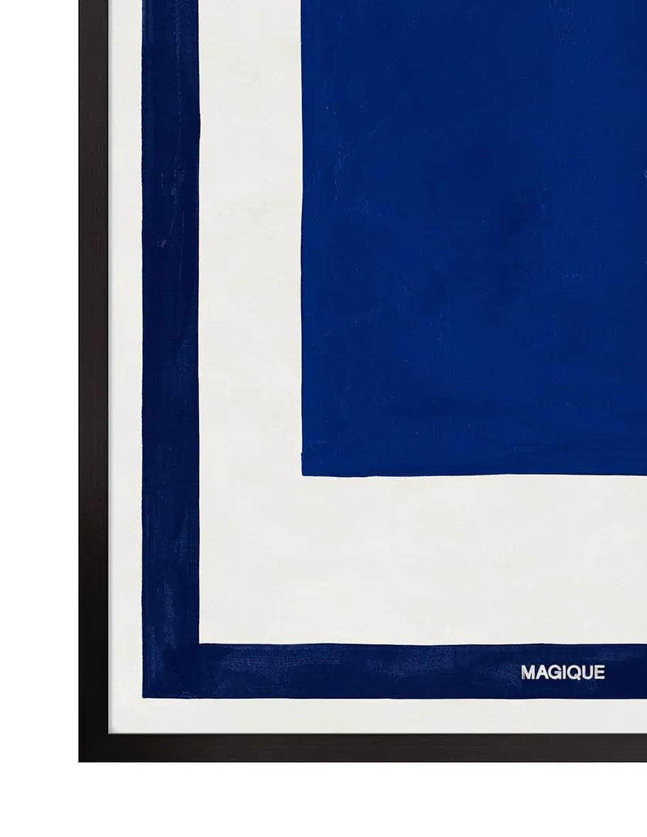 Magique Blue Art Print