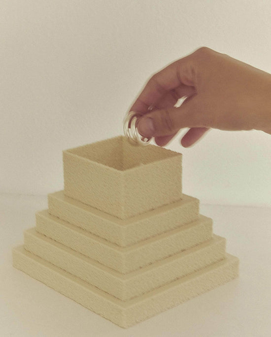 Petite Pyramide Sculpture/Trinket Tray