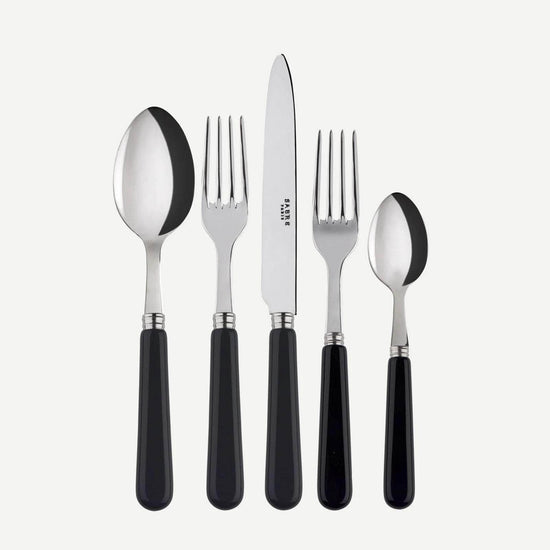Pop unis 5PC Cutlery Set | Black