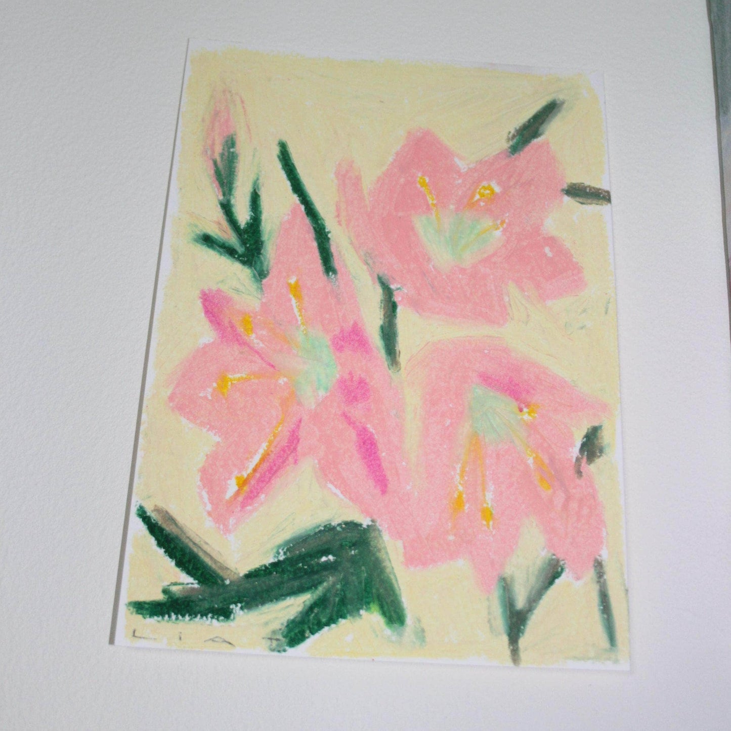 Pink Flowers - Original Painting