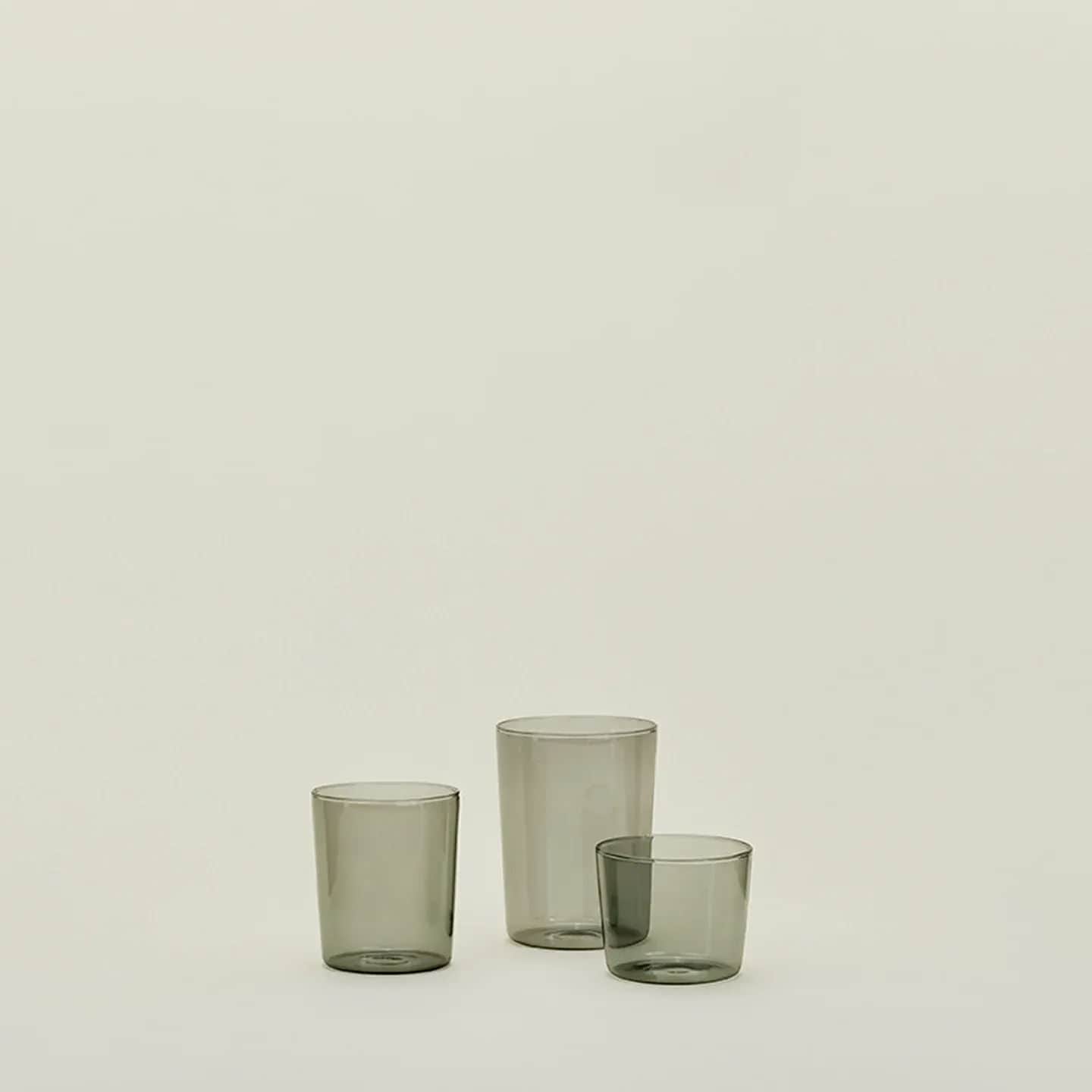 Essential Glassware - Set Of 4, Smoke