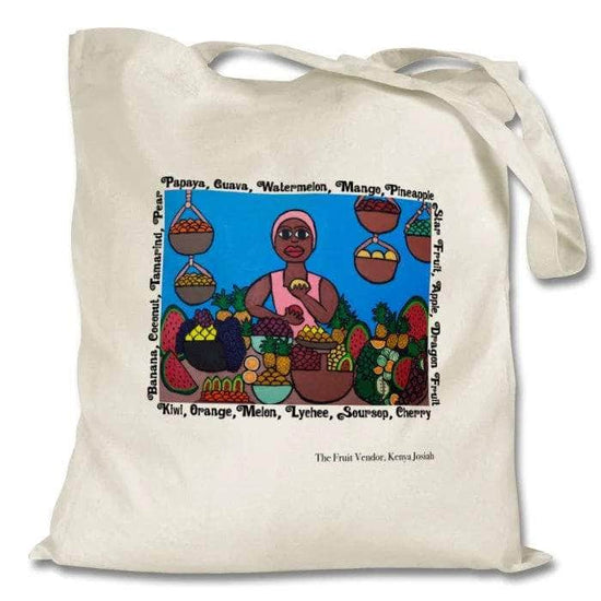 Load image into Gallery viewer, Fruit Vendor Tote Bag
