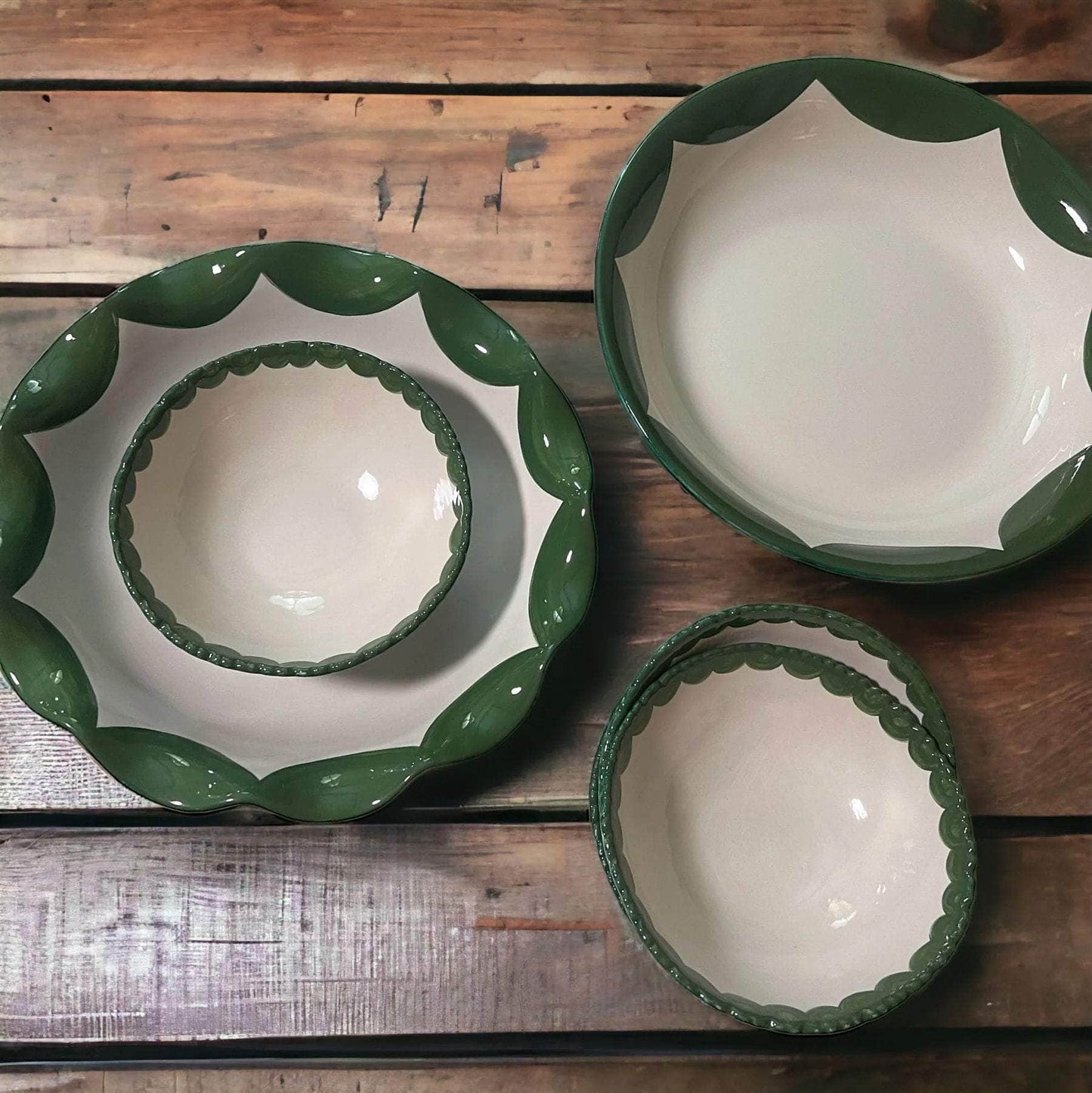 The Six-Piece Hand-Painted Pasta Pottery Collection