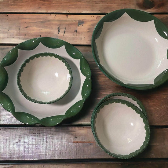 The Six-Piece Hand-Painted Pasta Pottery Collection