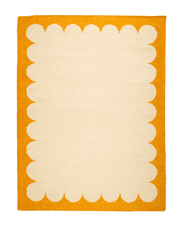 Portico Rug in Sunshine Yellow
