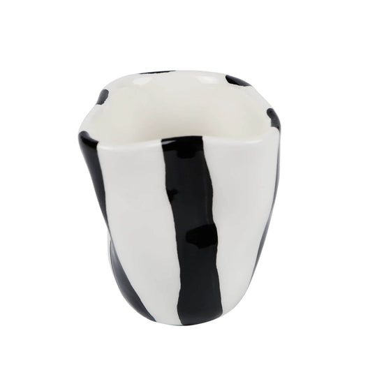 B&W STRIPES CUP