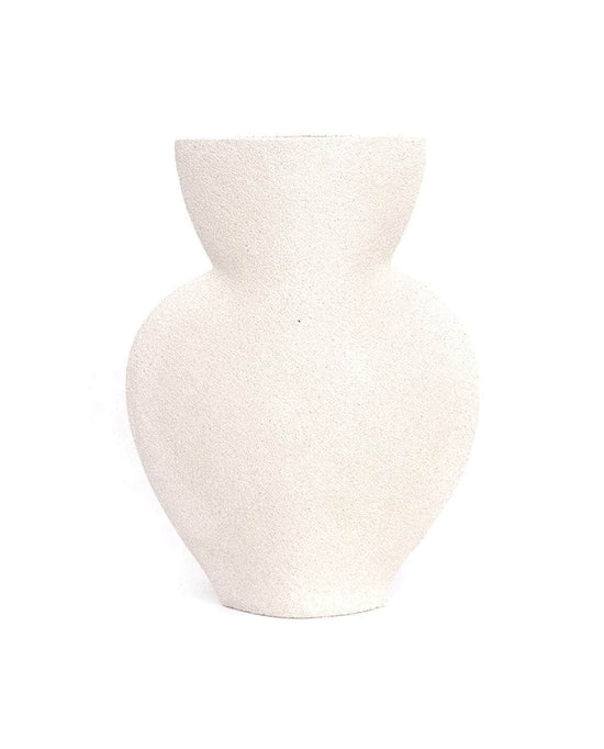 Ceramic Vase  ‘Amphora - White ’