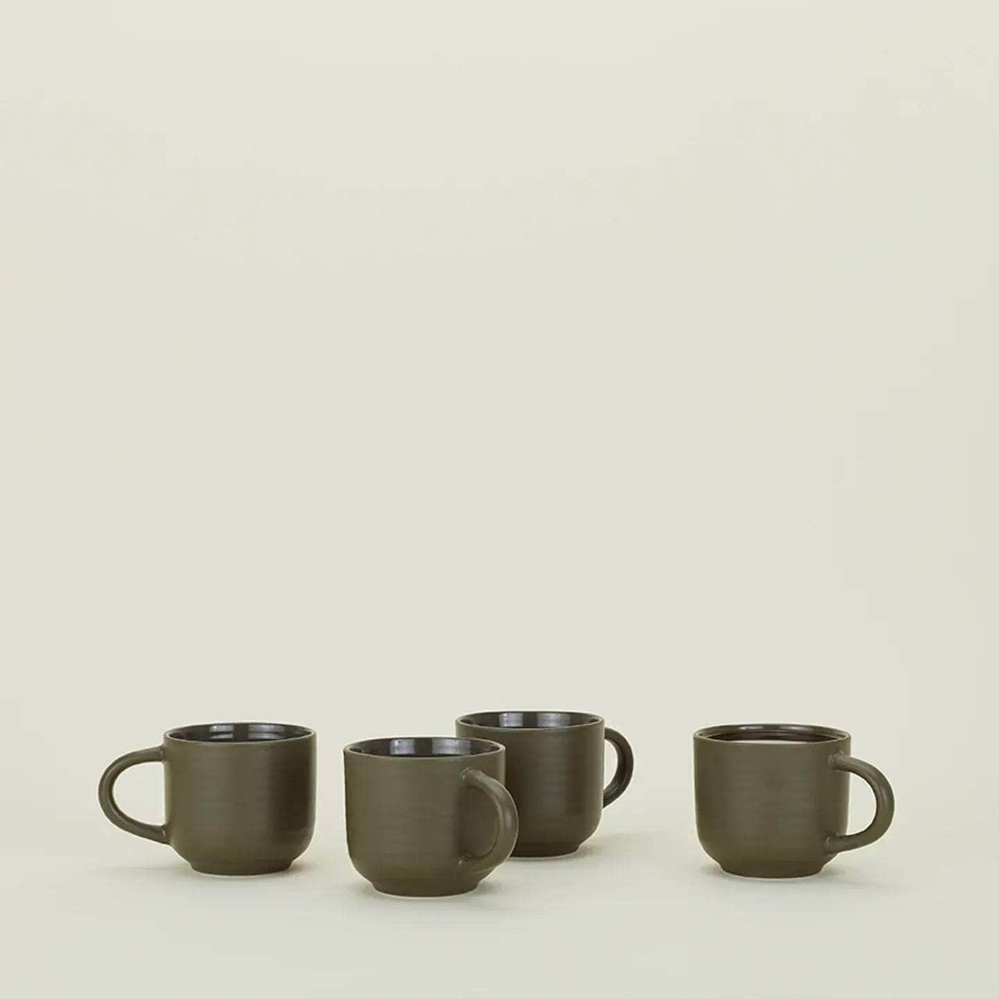 Essential Mug - Set Of 4, Olive