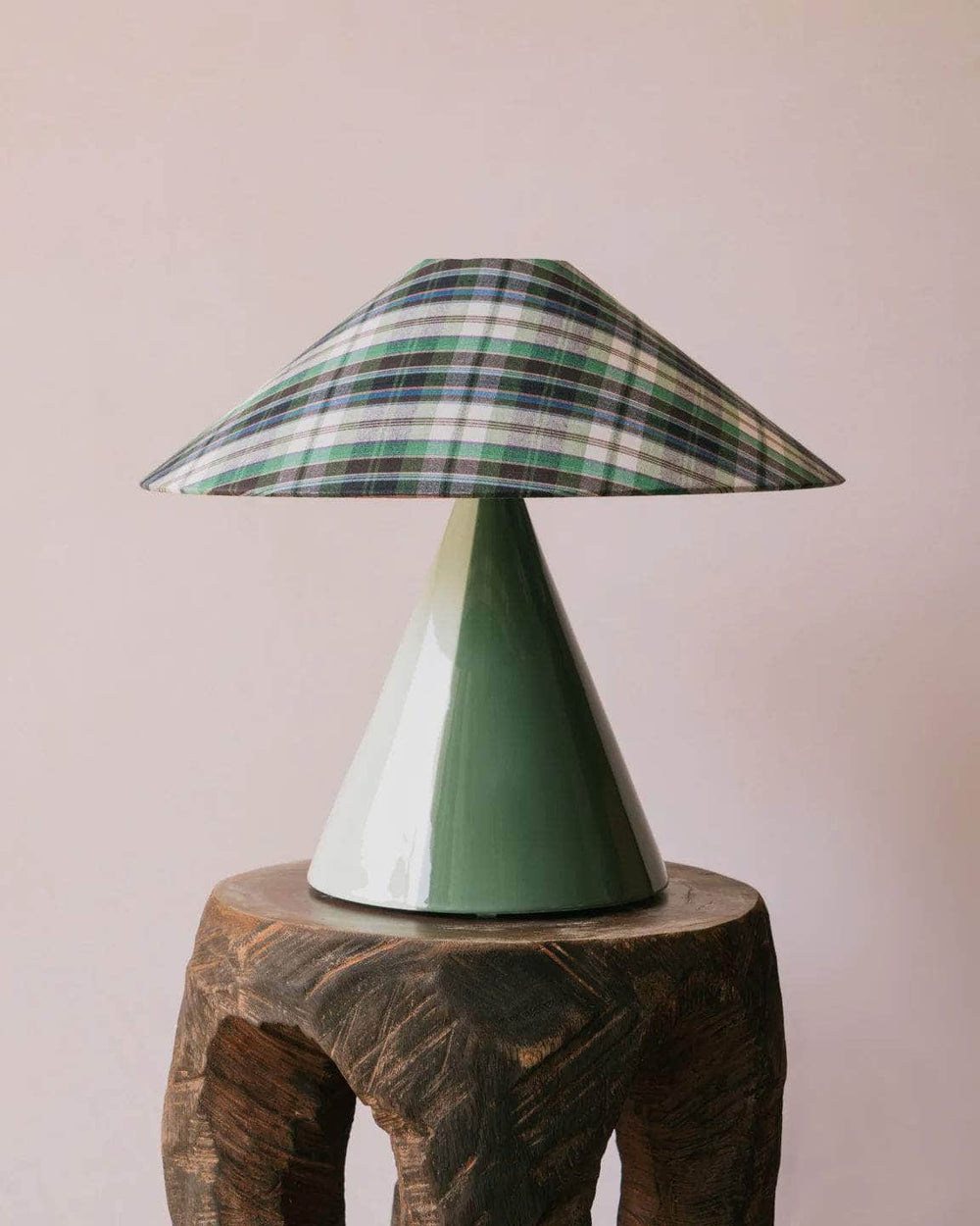 Caterina Forest Green + Celadon Table Lamp (exclusivity)