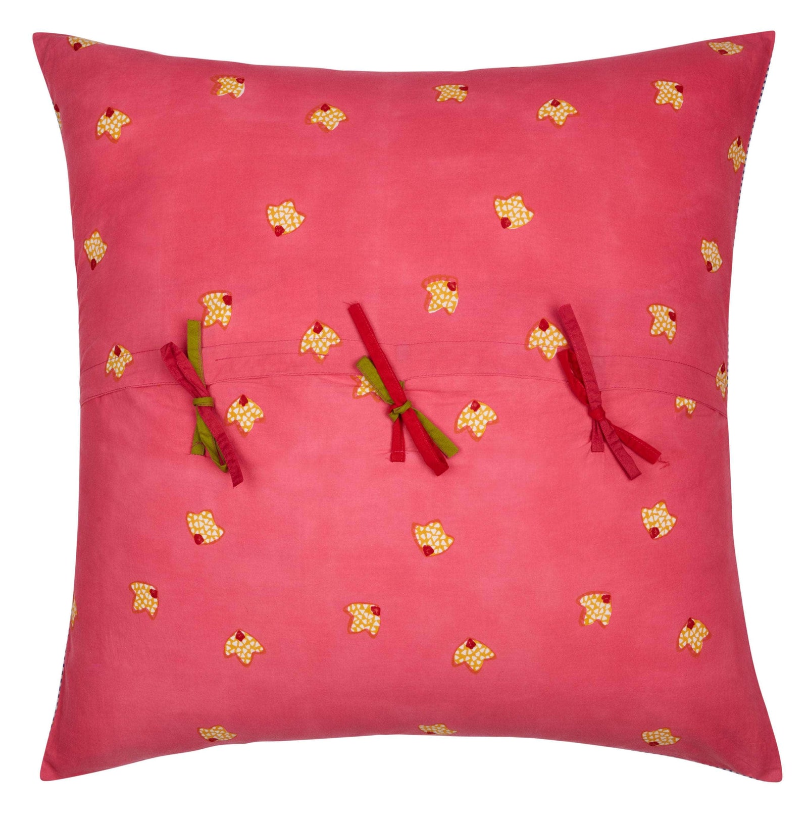 Cotton Cushion Cover | Indonesian Redrose