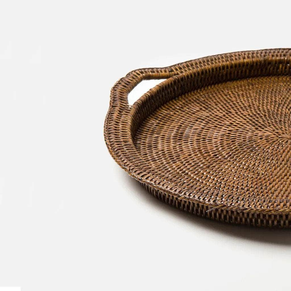 Inle Rattan Tray | Brown