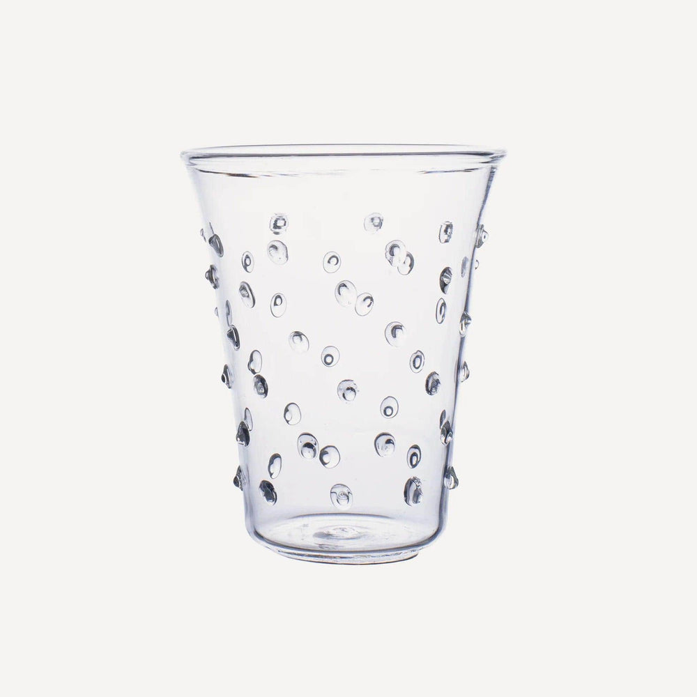 Clear Pom Water Glass