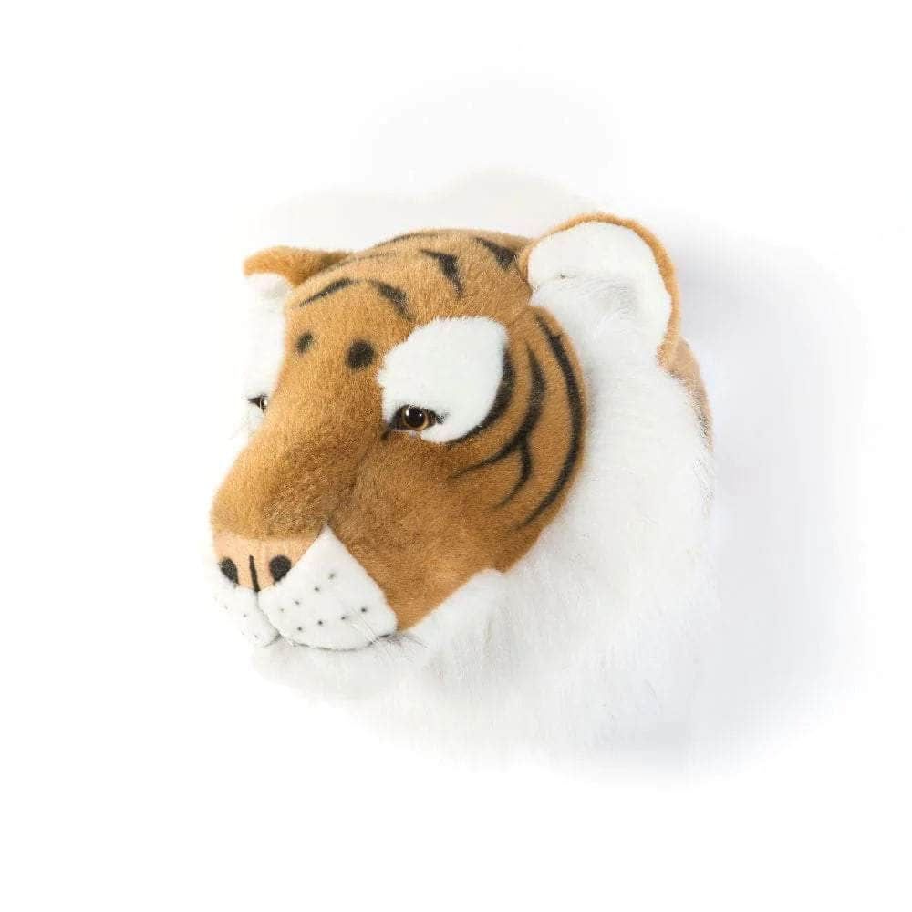 Felix the Tiger Wall Mounted Plush Head