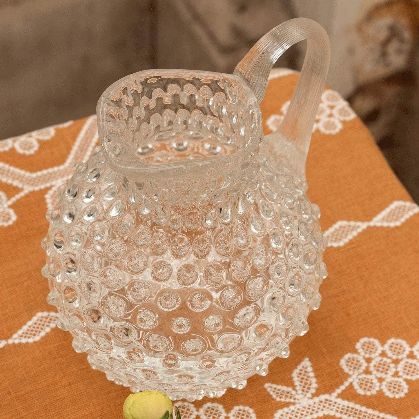Load image into Gallery viewer, Round Hobnail Jug
