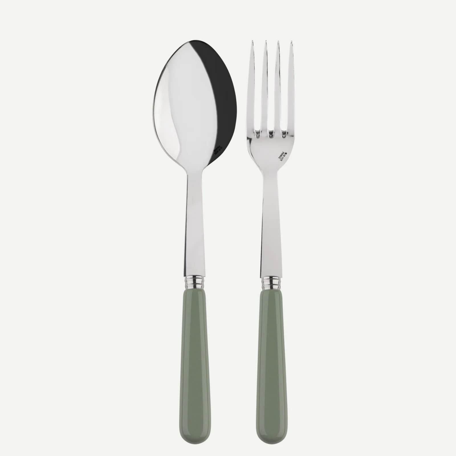 Pop Meat Fork & Serving Spoon | Asparagus
