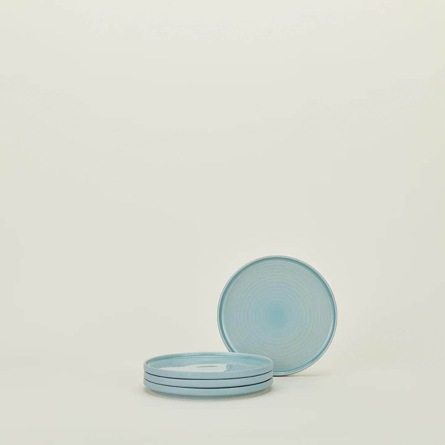 Essential Salad Plate - Set Of 4, Sky