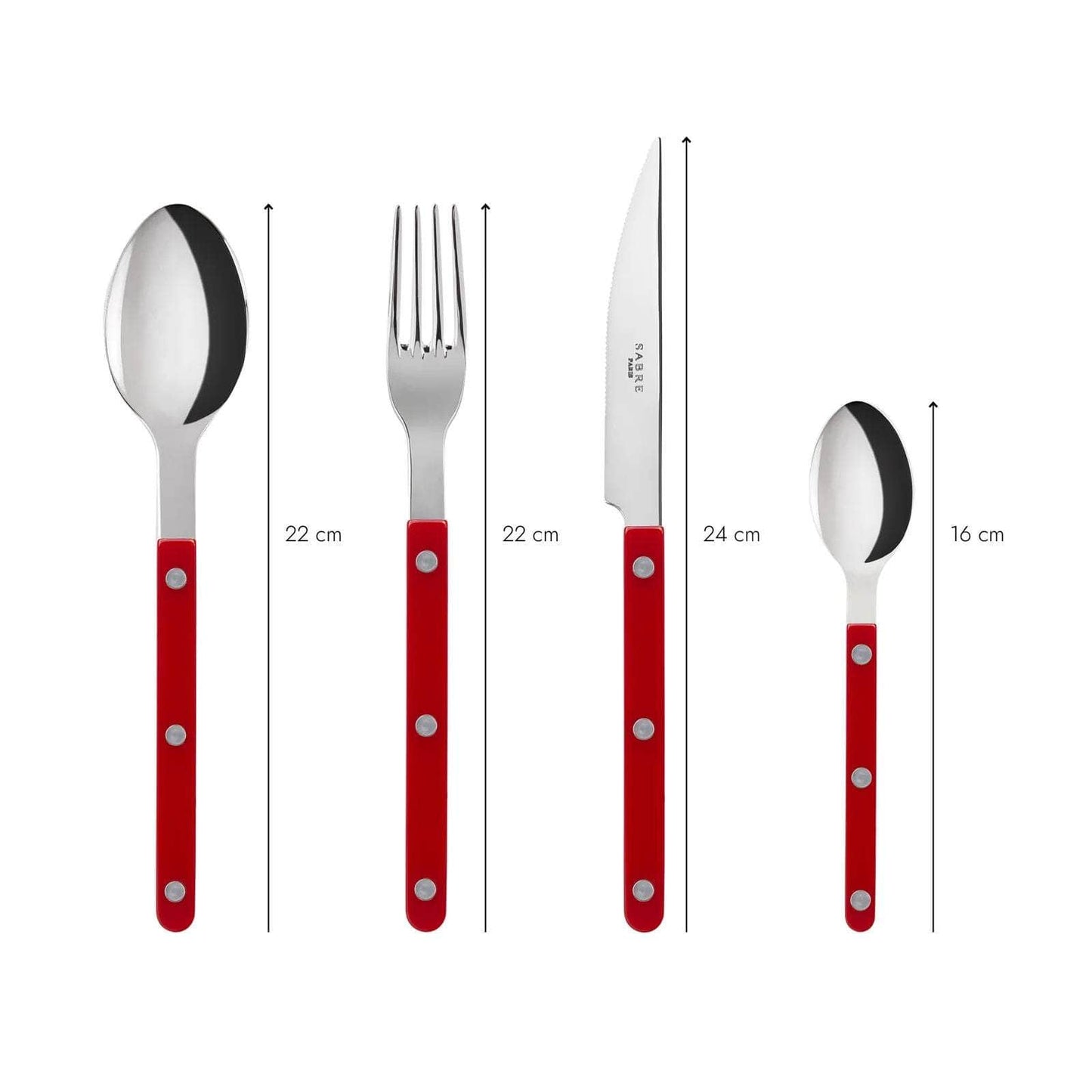 Bistrot 24 pc Cutlery Set | Bordeaux