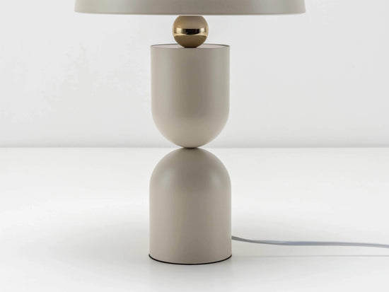 Sand mushroom dome table lamp