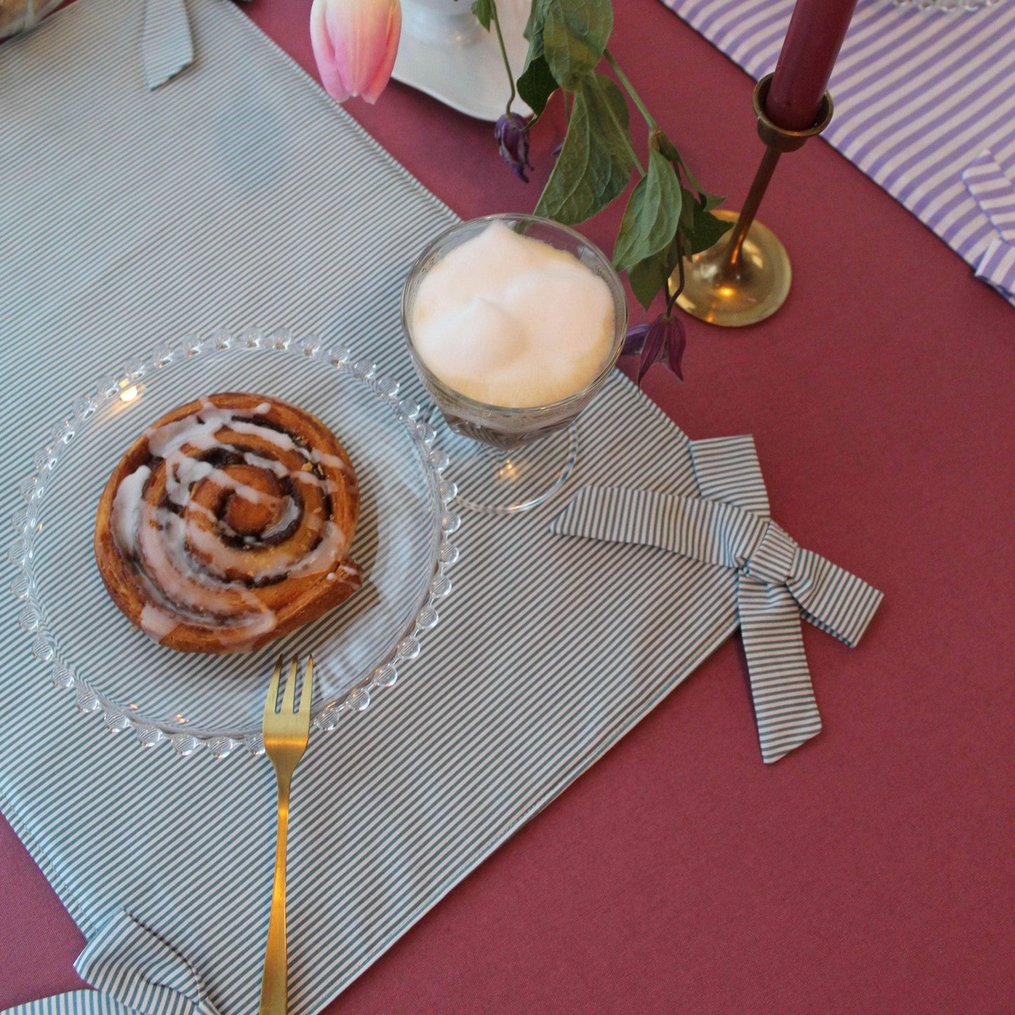 Le Club du Petit-Déjeuner Placemat Green