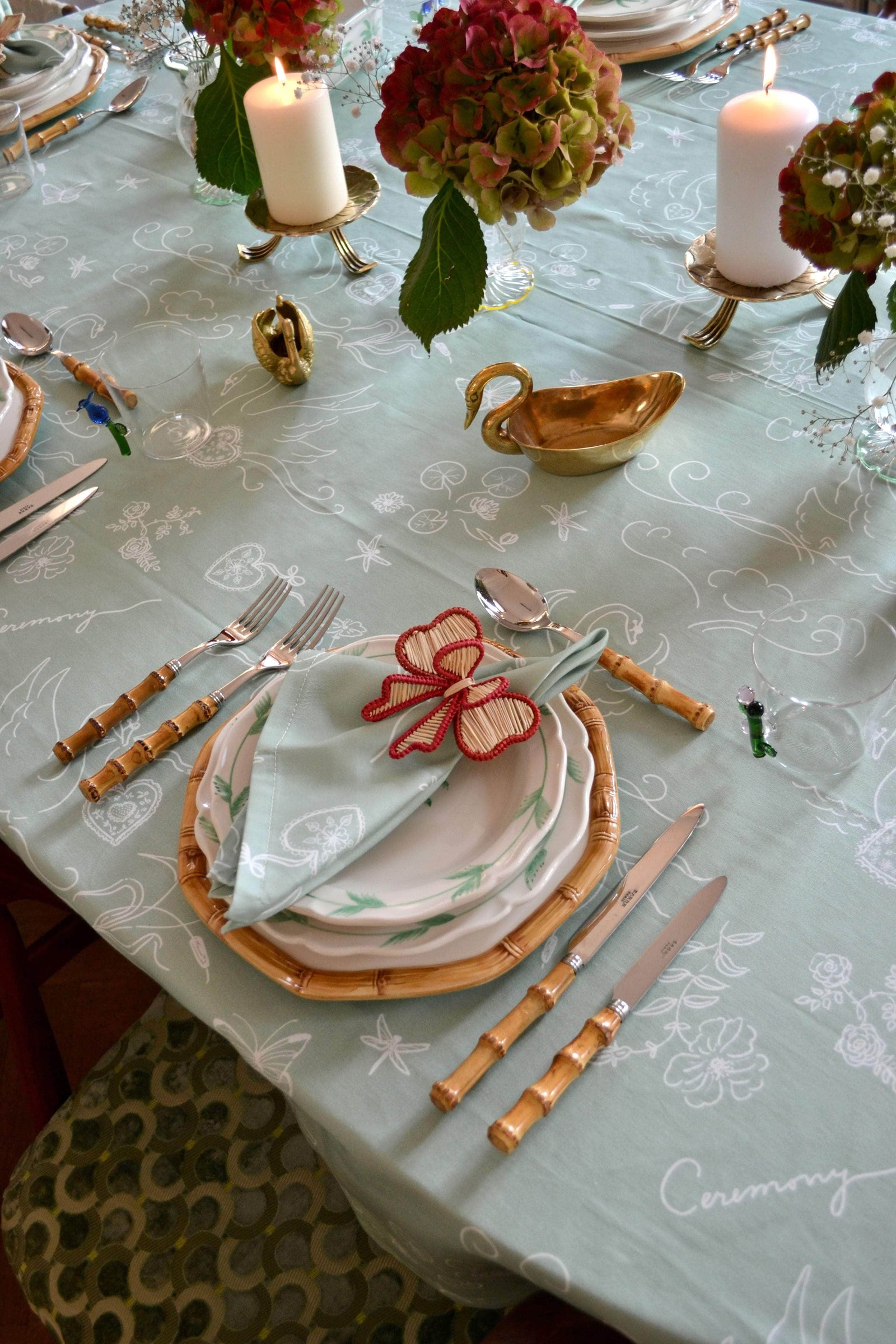 Swan Lake Napkins Set of 4