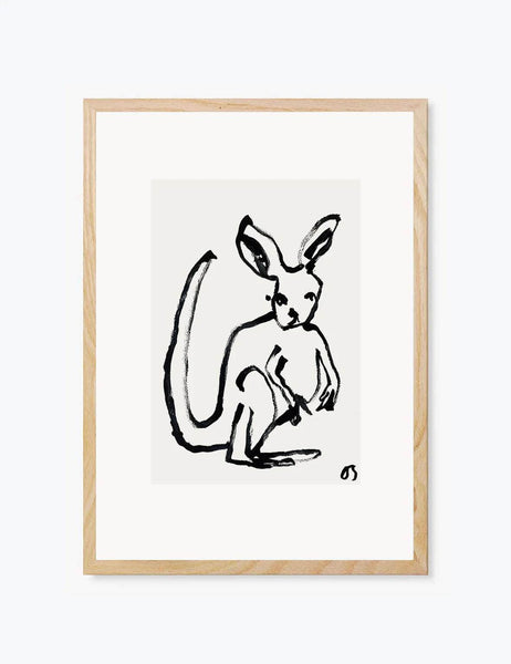 Le Kangourou | Wall Art Print