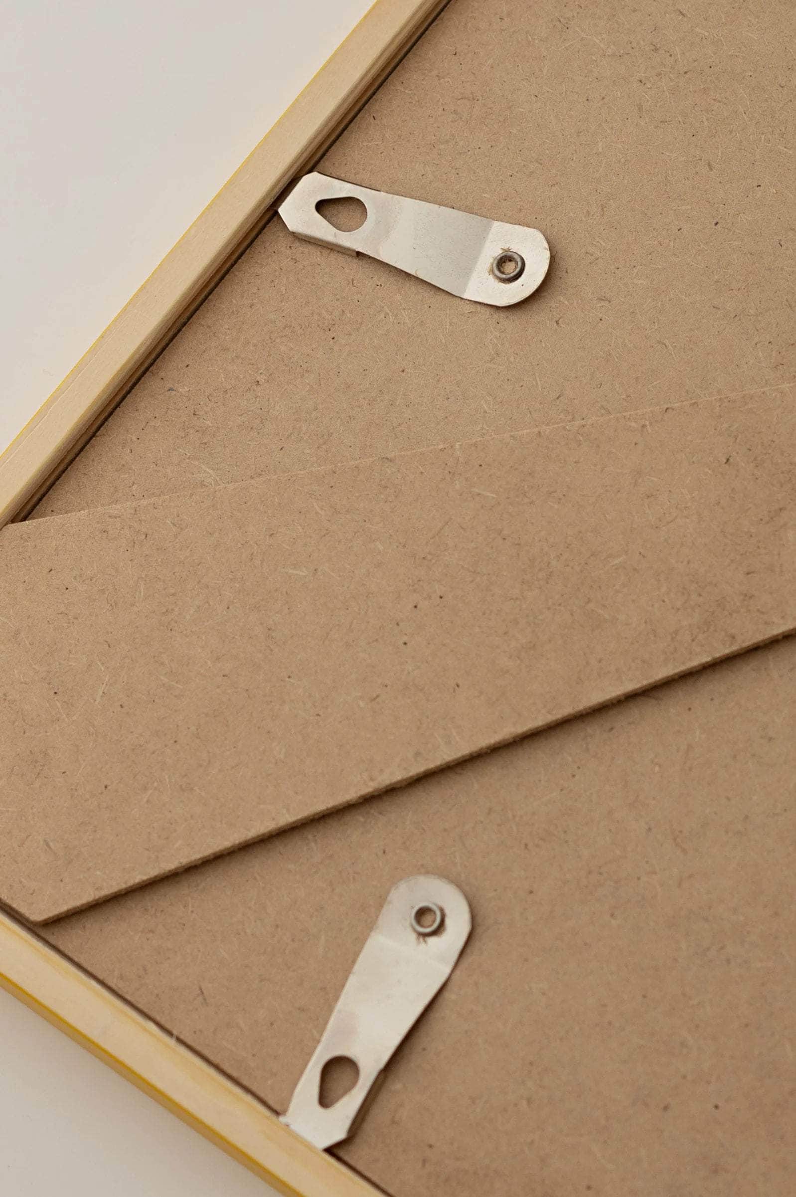 Naples Yellow Solid Wood Frame