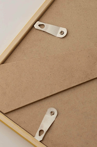 Naples Yellow Solid Wood Frame