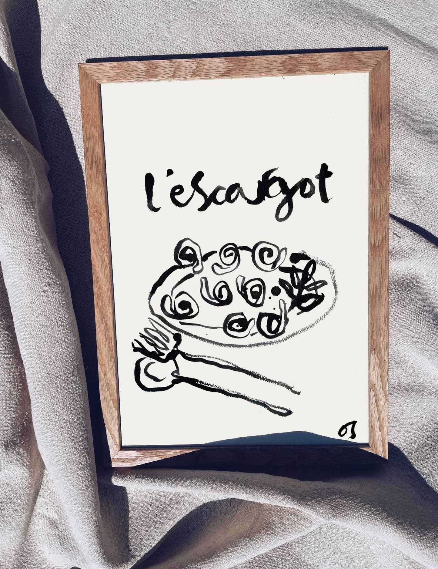 L'Escargot | Wall Art Print