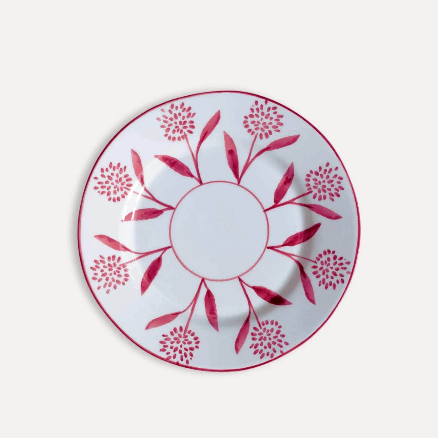 Cora Hand-Painted Ceramic Dessert Plate