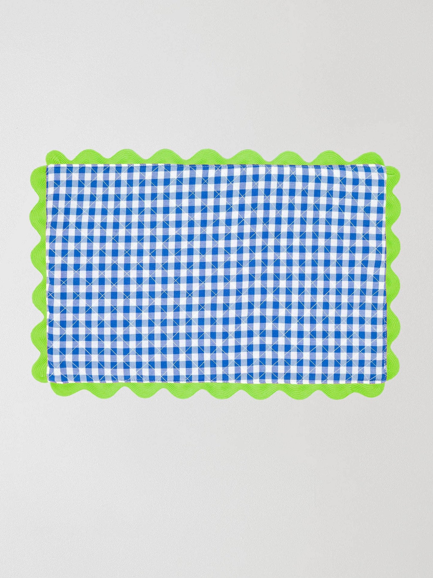 Sprite Blue Placemat with Green Trim