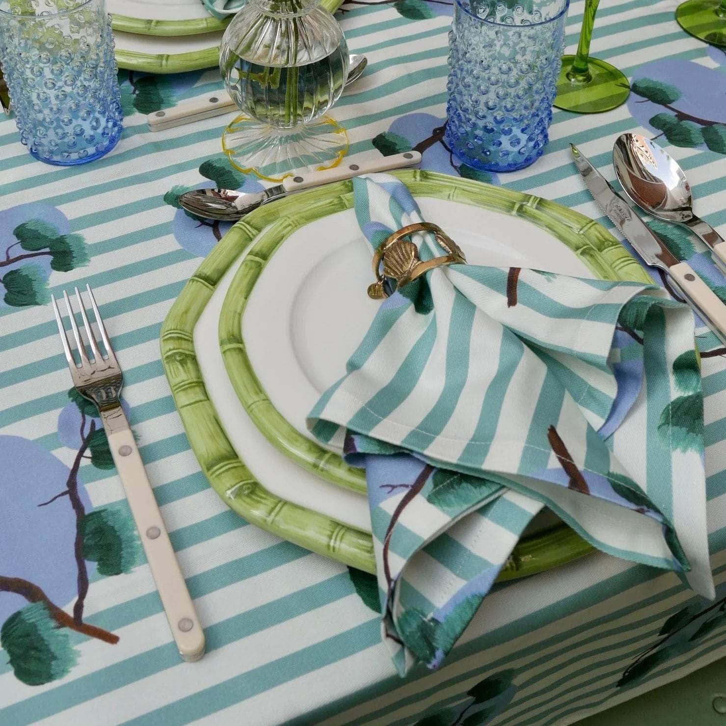 Striped Bonzai Napkins Set of 4