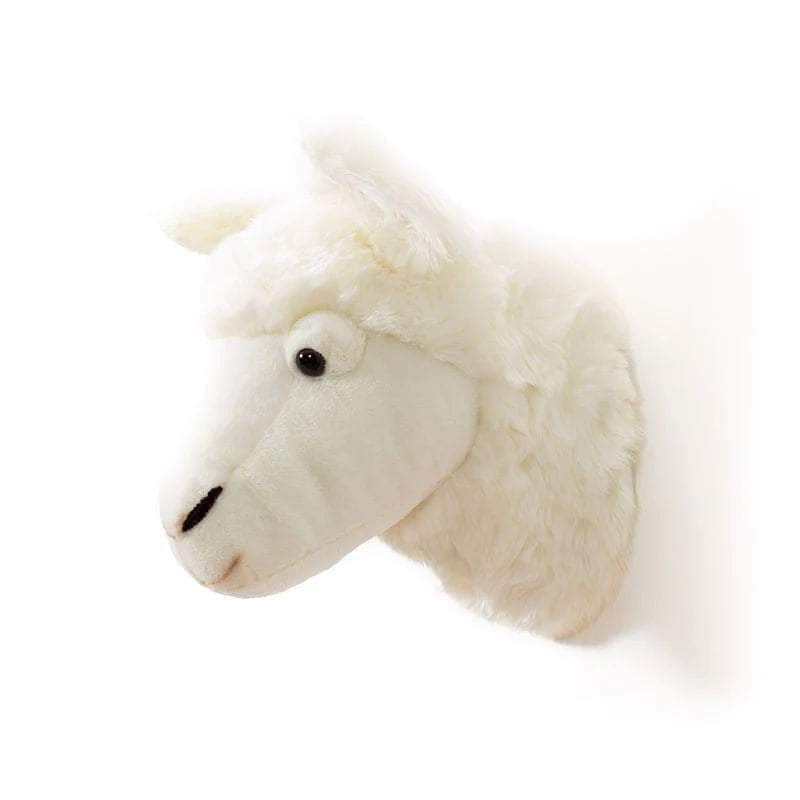 Lily the Llama Wall Mounted Plush Head