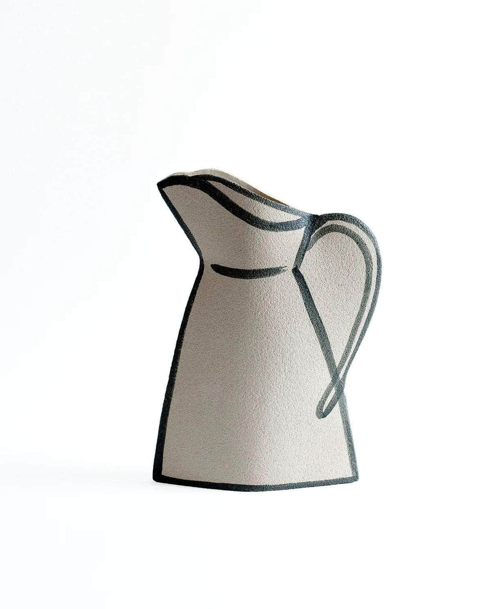 Ceramic Vase ‘Morandi Pitcher’ Black