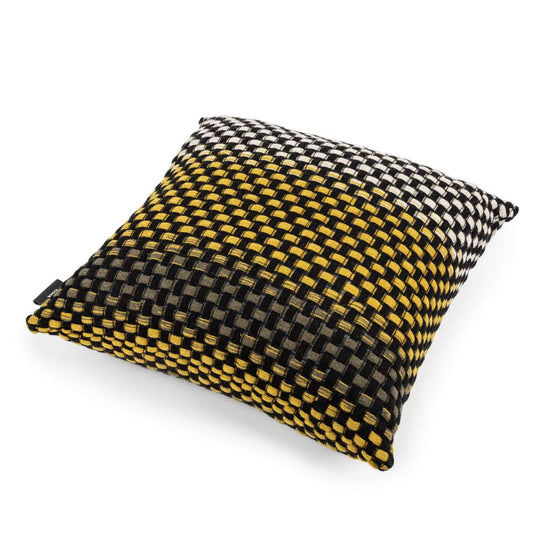 Basketweave Pillow Mustard