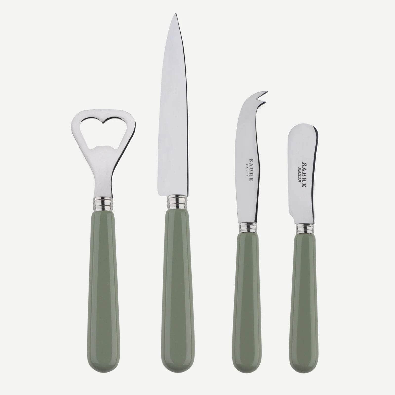 Pop 4 pc Gifting Cutlery Set | Asparagus