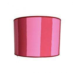 Rose Red Striped Lampshade
