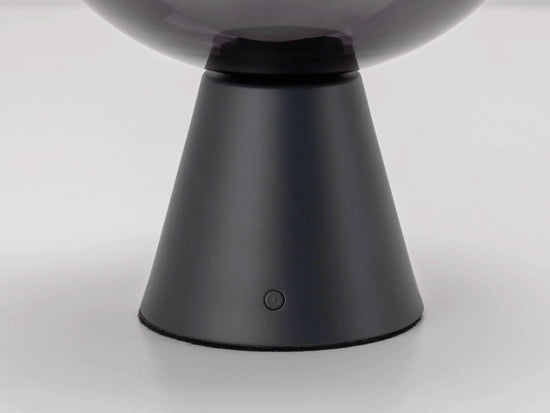 Charcoal grey rechargeable table lamp