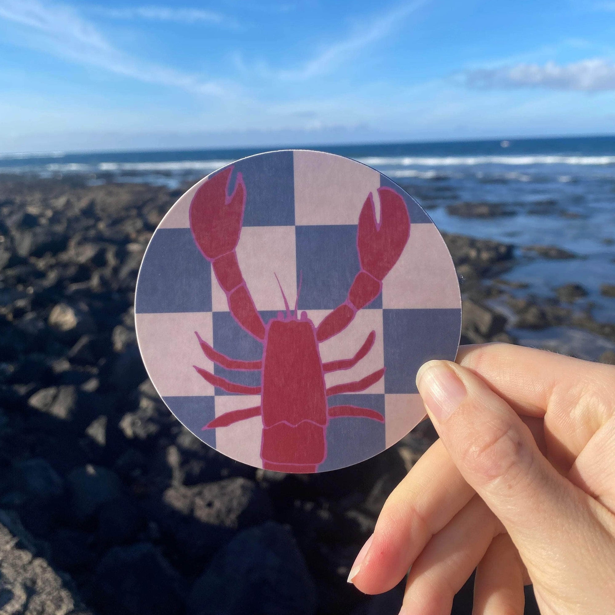Set of 4 Lobster Coasters