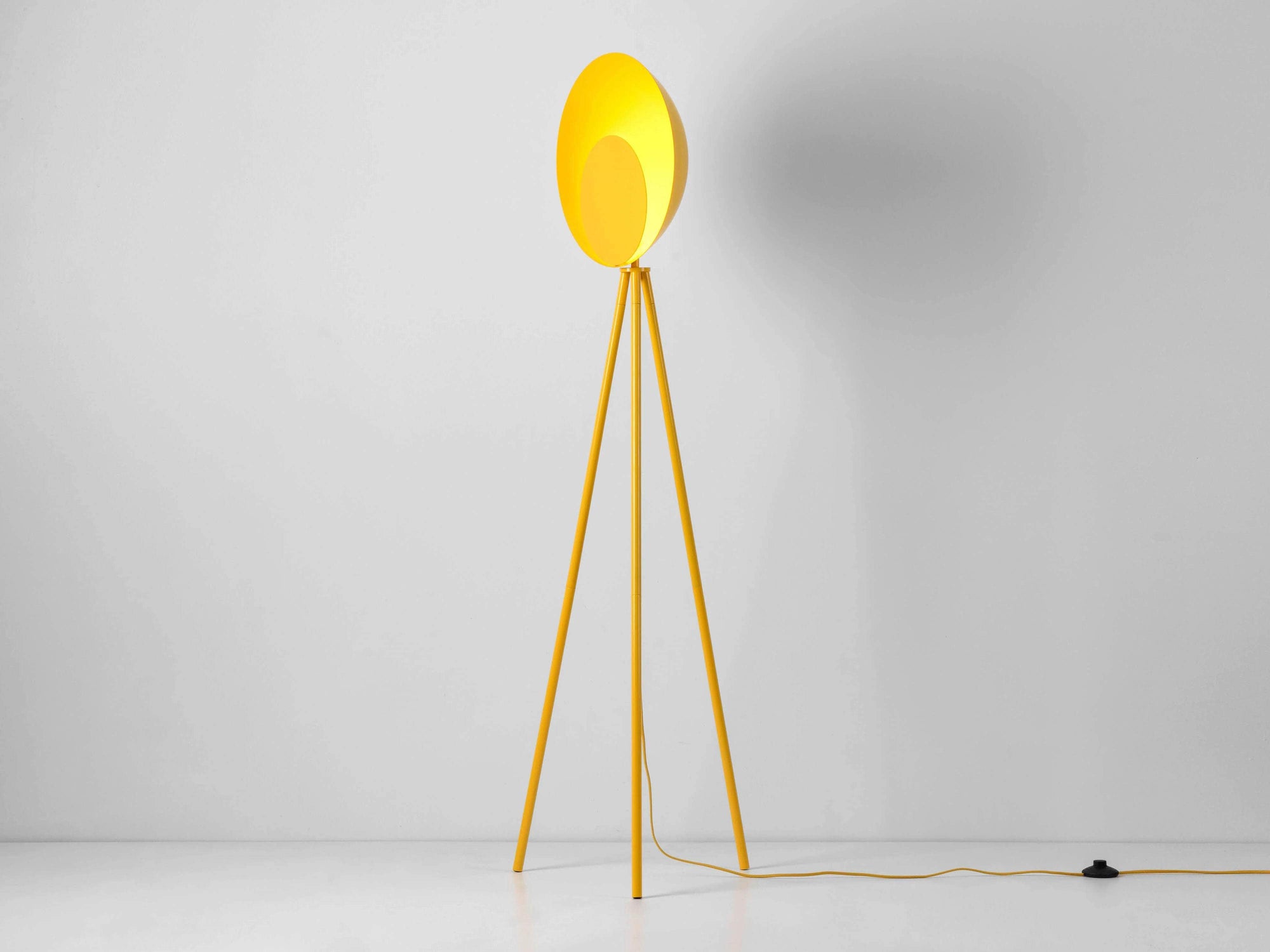 Yolk Yellow Diffuser Floor Lamp