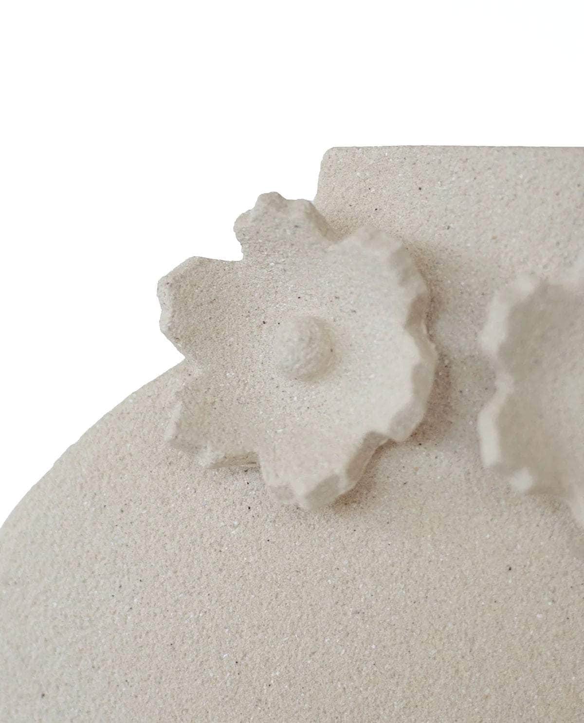 Ceramic Vase 'Sculptural Flowers'