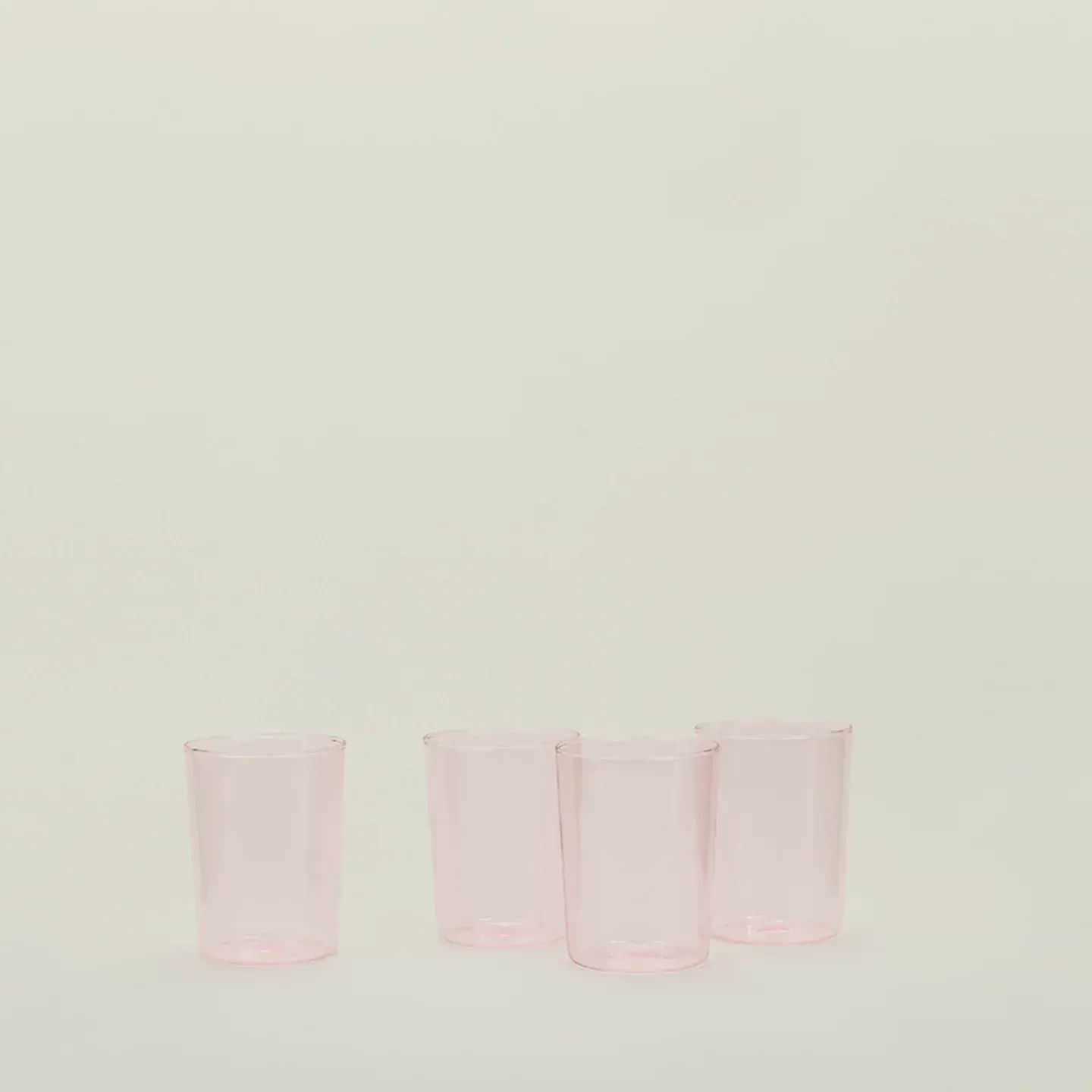 Essential Glassware - Set Of 4, Blush