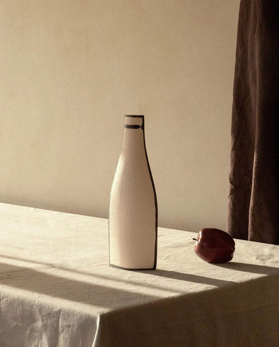 Ceramic Vase ‘Morandi Bouteille - Black’